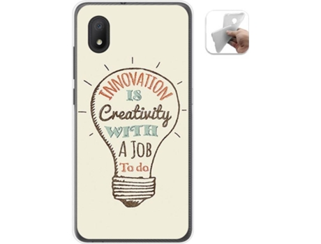 Carcasa Alcatel 1B 2020 TUMUNDOSMARTPHONE Creativity Multicolor