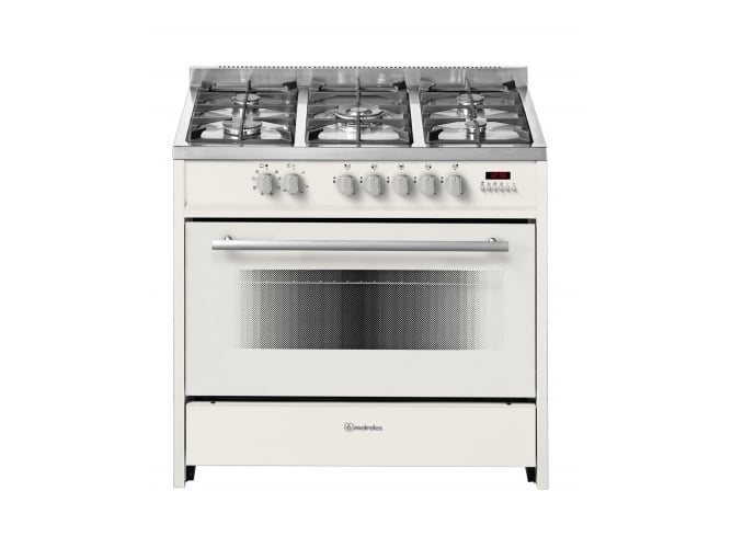 Cocina MEIRELES E 911 CR (121 L - Gas Natural - Crema) 90x60
