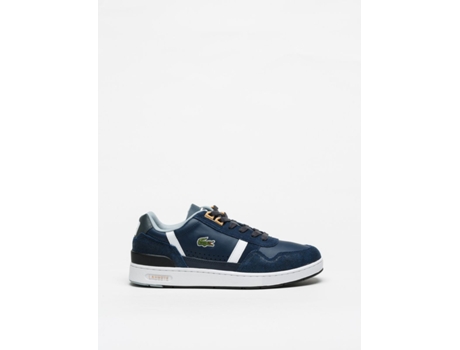 Zapatillas LACOSTE T-Clip Hombre (42.5 - Azul marino)