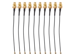 Cable De Extensión Sma Para Alimentador De Antena Ipx (u.fl) De 10 Cm, 10 Unidades, Sensor De Reconocimiento Facial