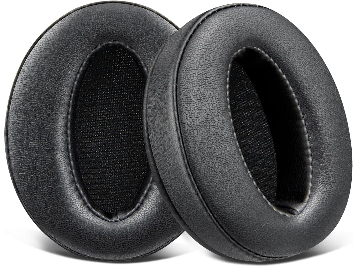 Almohadillas de repuesto para Sennheiser HD 4.50BT y HD 4.40BT (1 par), color negro Gertiz