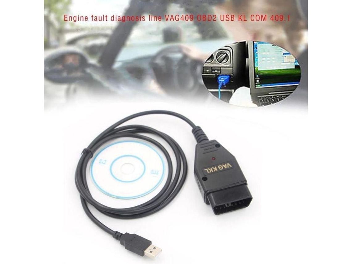 Cabo De Interface Usb Vag-com Kkl 409.1 Para Carro, Obd2, Audi, Para Vw Goodnice - Genérico