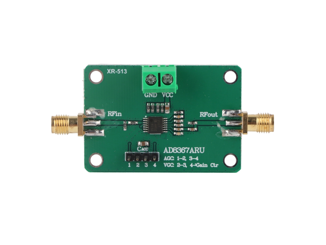 Módulo Amplificador If Con Control Automático De Ganancia Agc Componente Electrónico Ad8367 Placa Pcb