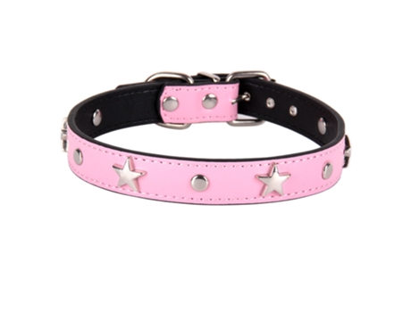 Collar De Perro Con Tachuelas De Estrella Collar De Perro Pequeño Para Perros Pequeños Longitud Ajustable Para Collar De Mascota Gato ELKUAIE