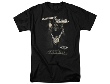 Camiseta ROCKINSTONE ¿Quién quiere un ejército de tinieblas? (L)