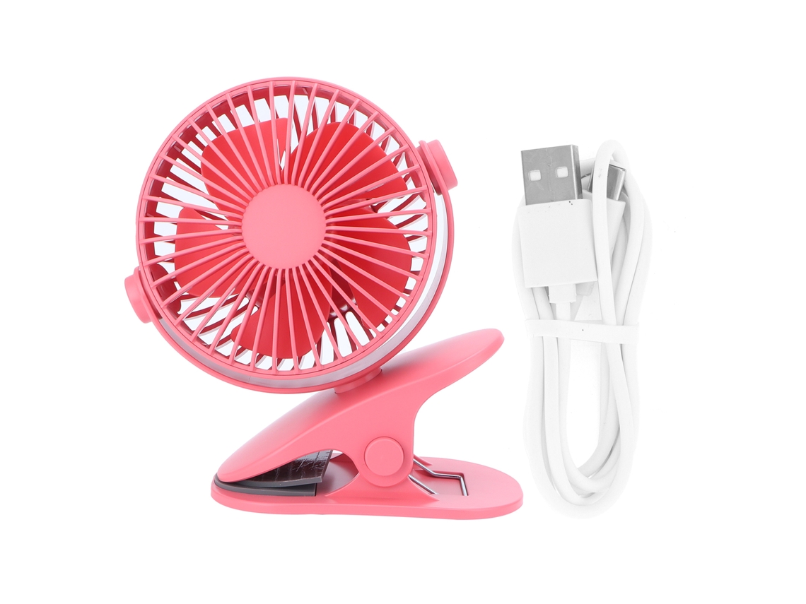 Ventilador de mesa giratorio USB para cochecito de bebé - Worten