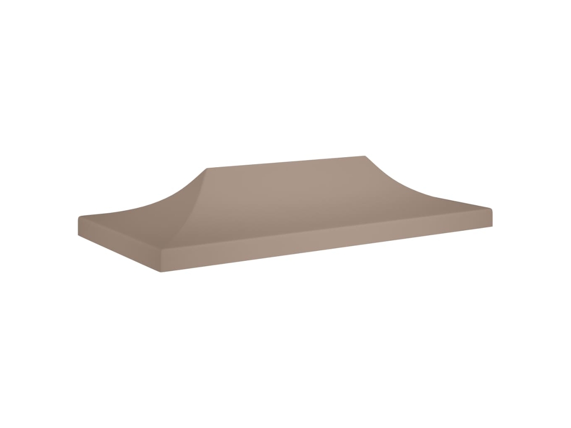Techo para carpa para fiestas, 6 x 3 m, 270 g/m², gris parduzco, Dkd Home Decor