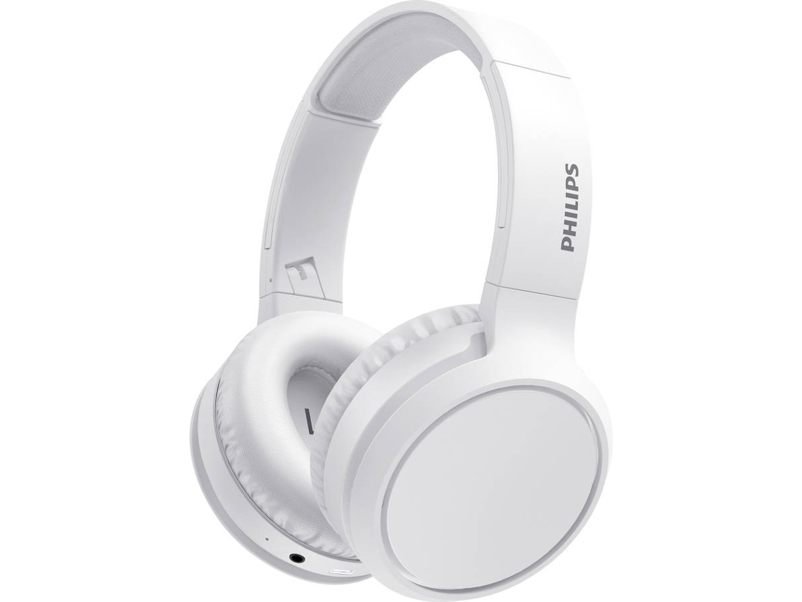 Auriculares Bluetooth PHILIPS Tah5205Wt (over ear - Micrófono - blanco)