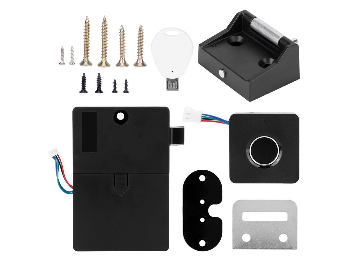 Cerradura Electrónica Inteligente Con Sensor De Huellas Dactilares Para Cajones, Armarios, Hogar Y Oficina.