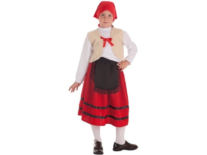 Disfraz de Niña DISFRAZZES Pastora Con Chaleco (Talla: 11 a 13 años)