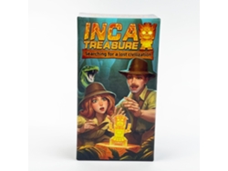 La búsqueda del tesoro inca: un juego de mesa de estrategia para 3 a 8 jugadores (MDUG, a partir de 14 años).