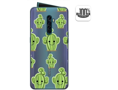 Carcasa Oppo Reno 2 TUMUNDOSMARTPHONE Cactus Multicolor