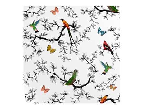 Papel de Pared Casa di campagna WALLPAPERS4BEGINNERS Golpe de Alas (250x200cm - Blanco)
