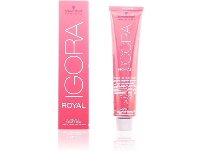 Tinte de Cabello SCHWARZKOPF Igora Royal 7-77 (60 ml)