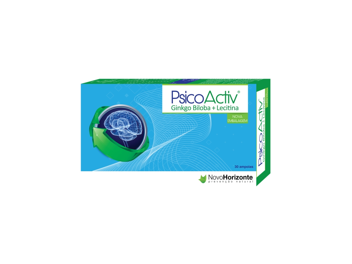 Psico Activ Ginkgo Biloba 30 Ampollas NUEVO HORIZONTE