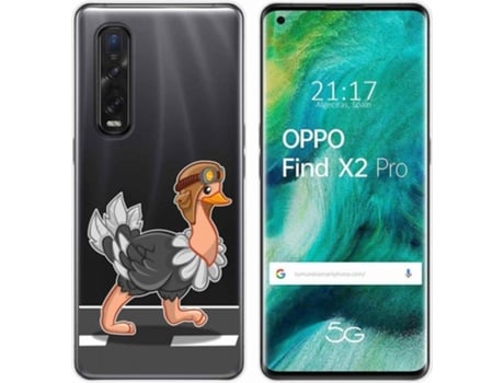 Carcasa Oppo Find X2 Pro TUMUNDOSMARTPHONE Avestruz