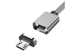 Cable De Carga 3a Carga Rápida Transmisión De Datos Cargador Magnético Usb C Para Teléfonos Móviles