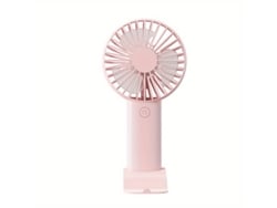 Usb | Portátil - Es Un Ventilador Portátil Pequeño Y Ligero Con Función De Carga Usb Y Soporte. Se Adapta Perfectamente A Un Teléfono Móvil.