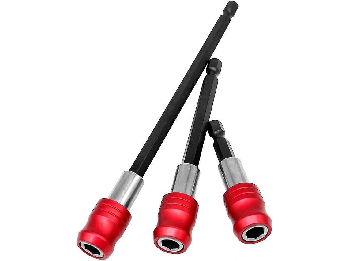 Set De Destornilladores De Cambio Rápido 3 Piezas, Portabits Magnético, Mango Hexagonal 1/4", 60/100/150mm