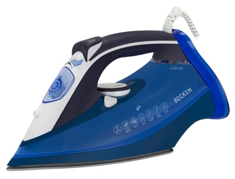 Plancha De Vapor becken bsi3860 chorro 120 gmin base ceramica ropa 3000w suela golpe 120g
