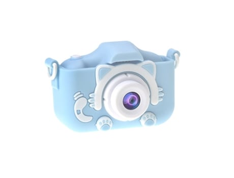 Cámara Digital SLOWMOOSE para Niños HD Gato Azul