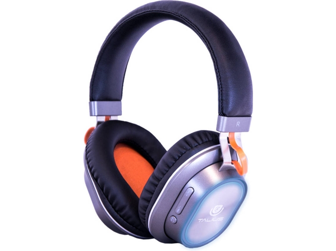 Auriculares Bluetooth TALIUS HPH-5004BT (On Ear - Micrófono - Negro)