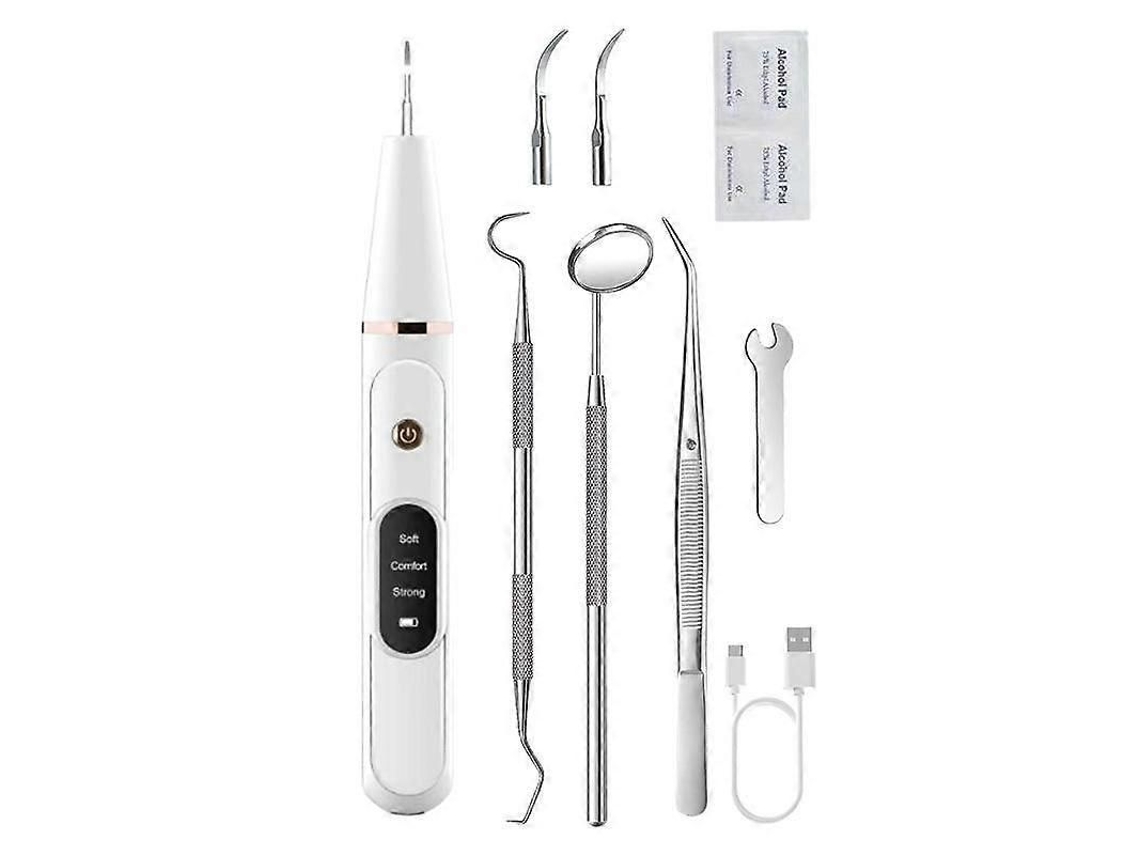 Kit De Escovação Dental Ultrassônico Para Cães, Removedor De Placa E Tártaro, Ferramenta Para Cuidados Dentais.