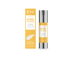 Crema antiedad para el contorno de ojos con retinol.