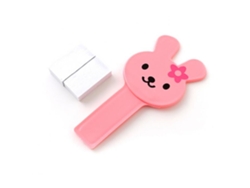 Funda de asiento de inodoro Pink Rabbit para evitar el contacto directo