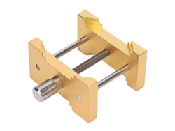 Soporte Para Mecanismos De Reloj Con Base Fija Ajustable Y Extensible Para Reparación.