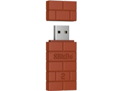 Adaptador inalámbrico USB 8BITDO (Multipropósito - Marrón)