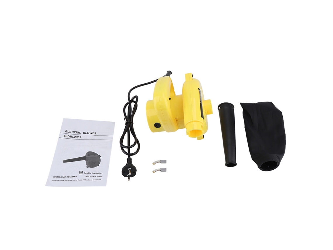Soplador De Aire Eléctrico Portátil De 800 W, Limpiador De Polvo 2 En 1 Para Ordenador, Coche Y Jardín.