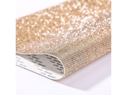 (oro Champán)diy Arte Strass Papel Autoadhesivo Cristal Strass Pegatina Hecho A Mano Shiny Strass Coche Teléfono Bolsa