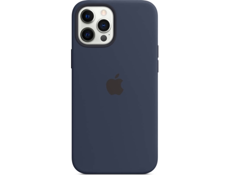 Funda MagSafe iPhone 12 Pro Max APPLE Silicona Azul Marino Intenso