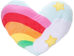 Almohada Suave Oficina Coche, Cojín Decorativo Con Forma De Corazón Arcoíris, Algodón Pp Para Sofá