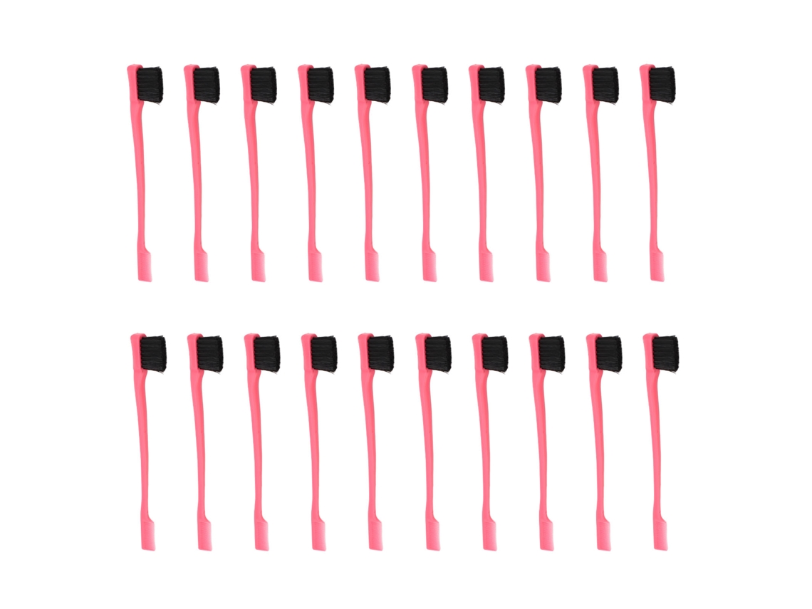 20pcs Cepillo De Cejas Y Pestañas De Doble Cabeza Diseño Ergonómico Pequeño Y Portátil Para Cejas Y Pestañas Desordenadas
