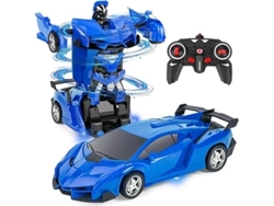 Coche teledirigido, coche RC Transformer para niños 2 en 1, robot RC Transformer Panoona perfecto