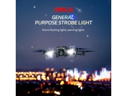 Luces antichoque para drones con flash estroboscópico, luces de advertencia para DJI Mavic Mini y otros modelos.