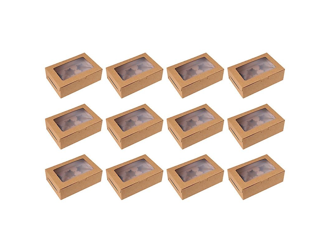 Caja De Embalaje Para Cupcakes De 20 Piezas