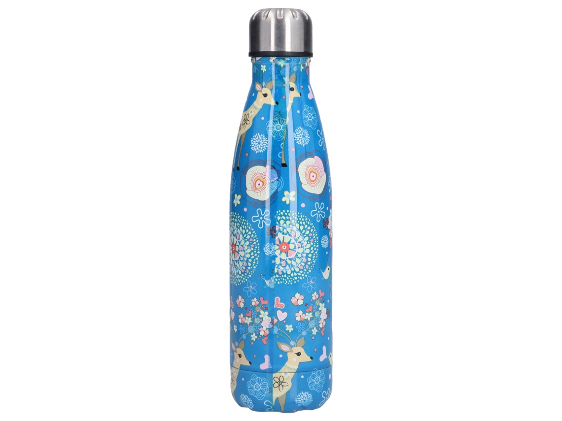 Vaso portátil de acero inoxidable de una sola capa de 350 ml con tapa para café, cerveza y leche