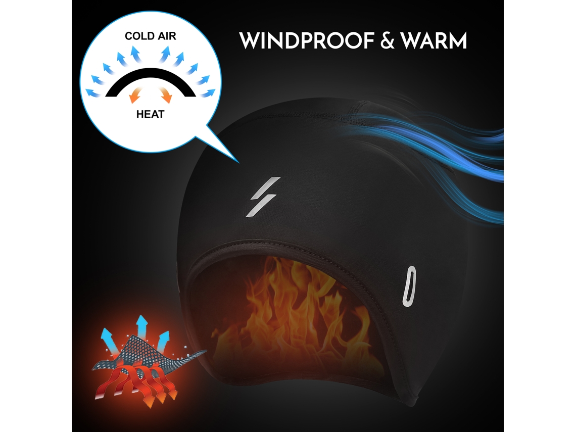Gorra De Ciclismo De Invierno Con Visera Y Protector De Orejas