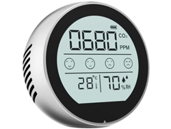 Medición De Co2, Humedad Y Temperatura: Herramienta De Detección Multiusos De Alta Precisión Para El Hogar Y La Oficina.