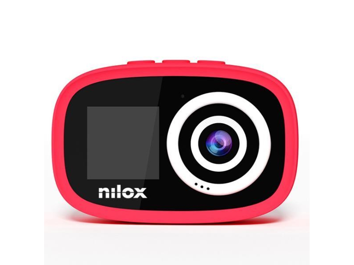 Cámara de acción para niños roja Nilox