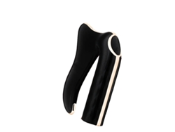 Raspador cervical eléctrico, dragado de meridianos, alivio del dolor muscular, masajeador inteligente portátil, negro, Bestvite