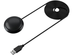Micrófono De Conferencia Usb Omnidireccional De Condensador De 360° Plug And Play Para Ordenador De Sobremesa
