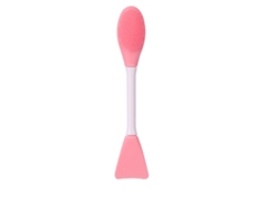 Pincel Duplo Para Máscara Facial E Aplicador Com Escova De Limpeza Facial E Cabo Ergonômico