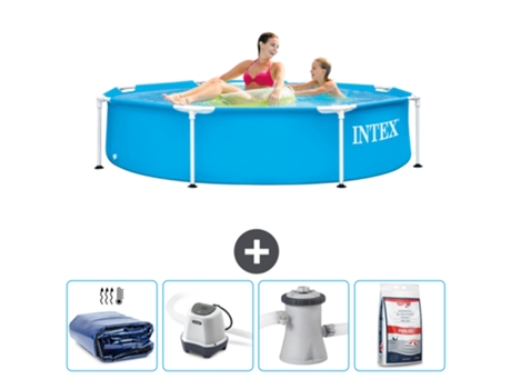 Piscina Tubular INTEX 28205NP-CB54 (1828 L - 244x51cm)