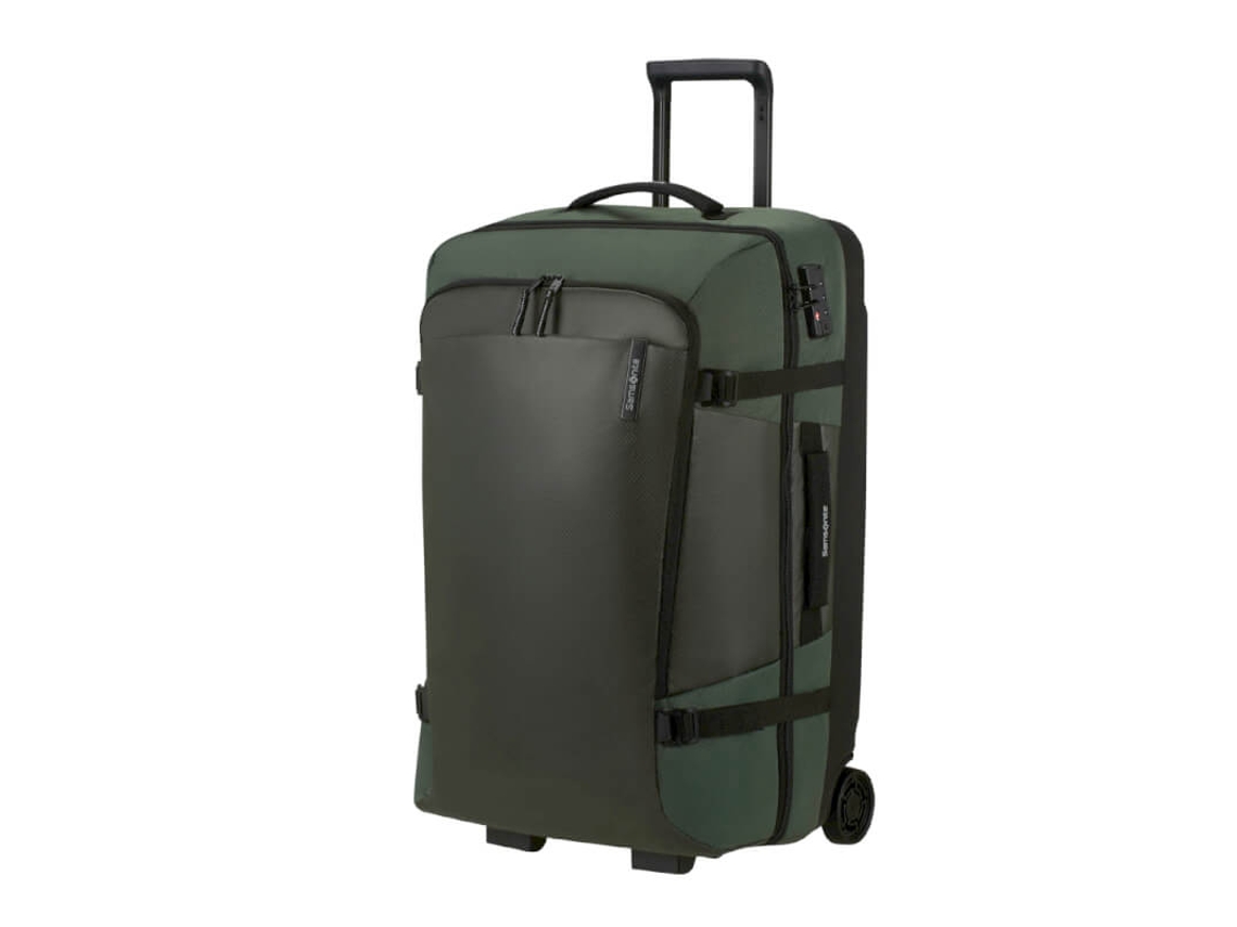 Bolsa de viaje Samsonite mediana de 68 cm, 2 compartimentos, color verde Armox