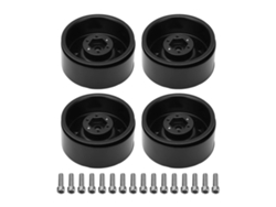 4 Piezas Cubos De Rueda Rc 1.9 Pulgadas Resistente Al Desgaste Hierro Para Axial Traxxas Crawler Ruedas Cubos De Reemplazo