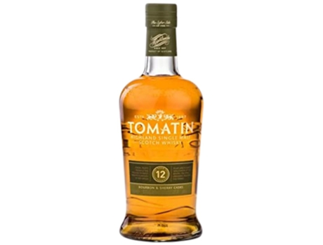Whisky TOMATIN Single Malt Tomatin 12 Anos (0.7 L - 1 unidad)